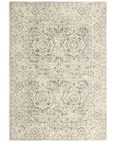Bb Rugs Medley 5363 7'6" X 9'6" Area Rug In Silver