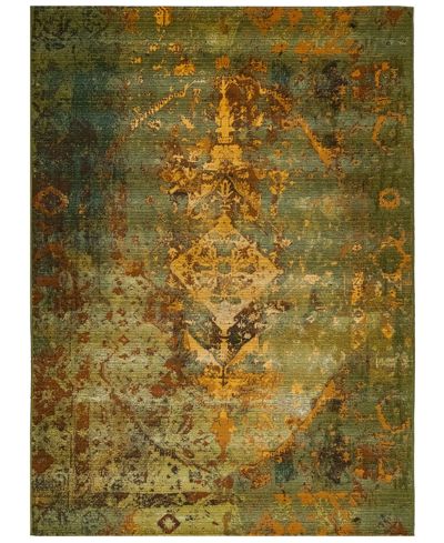 Liora Manne Marina 8043 Kermin 4'10" X 7'6" Indoor/outdoor Area Rug In Green