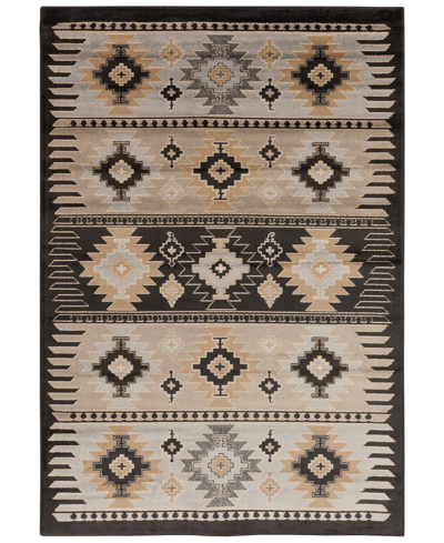 Abbie & Allie Rugs Paramount Par-1046 6'7" X 9'6" Area Rug In Medium Gray