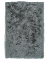 D Style Impact Ia100 5' X 7' 6" Shag Area Rug In Pewter