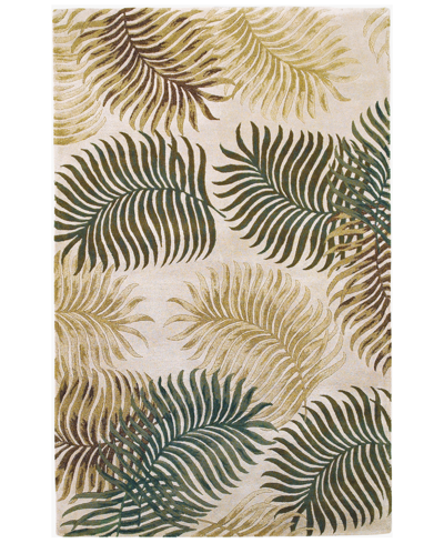 Kas Havana Fern View 5' X 8' Area Rug In Natural