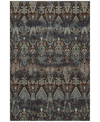 D Style Geneva Gv315 7'10" X 10'7" Area Rug In Chocolate