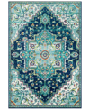 Abbie & Allie Rugs Paramount Par-1107 8'10" X 12'10" Area Rug In Teal
