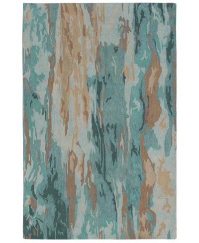 Liora Manne Corsica 9144 Waterfall Patina 5' X 7'6" Area Rug