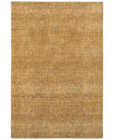 Jhb Design Atlas Shades 1'10" X 3'2" Area Rug In Gold