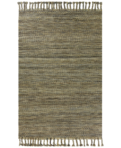 Libby Langdon Closeout!  Homespun Mission 8' X 10' Area Rug In Slate