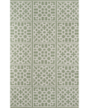MADCAP COTTAGE PALM BEACH LAKE TRAIL GREEN 5' X 7'6" INDOOR/OUTDOOR AREA RUG