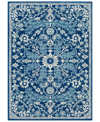 Surya Harput Hap-1068 Blue 5'3" X 7'3" Area Rug In Blue