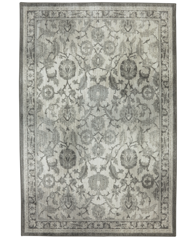 Karastan Euphoria New Ross Ash Grey 5'3" X 7'10" Area Rug In Ash Gray