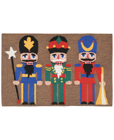 Liora Manne Front Porch Indoor/outdoor Nutcracker Multi 2'6" X 4' Area Rug