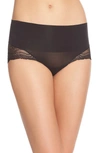 Spanx Undie-tectable Lace Hi-hipster Panty In Dot Crush