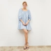 M.m.lafleur The Addie Dress - Poplin In Breeze
