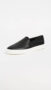 VINCE BLAIR SLIP ON SNEAKERS BLACK,VINCE46846