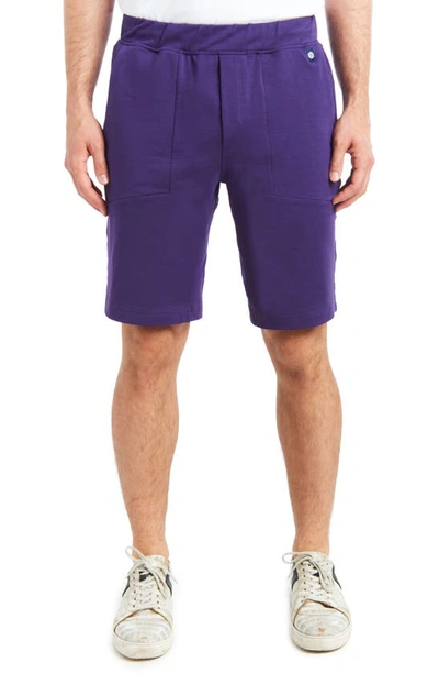 Pino By Pinoporte Gigi Solid Shorts In Purple