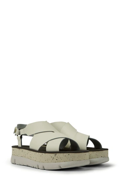 Camper Oruga Up Sandal In White