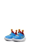 Nike Flex Runner 2 Big Kids' Road Running Shoes In Photo Blue,university Red,university Gold,atomic Green