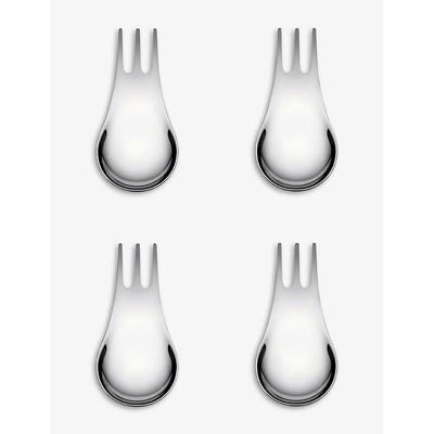 Alessi Moscardino Stainless-steel Cutlery Set In Nocolor