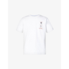Casablanca Logo-print Organic-cotton T-shirt In Tennis Girl