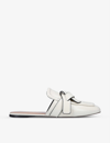 LOEWE GATE KNOTTED LEATHER MULES