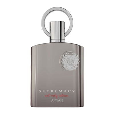 Afnan Mens Supremacy Not Only Intense Silver Edp Spray 3.38 oz Fragrances 6290171070214 In Silver Tone