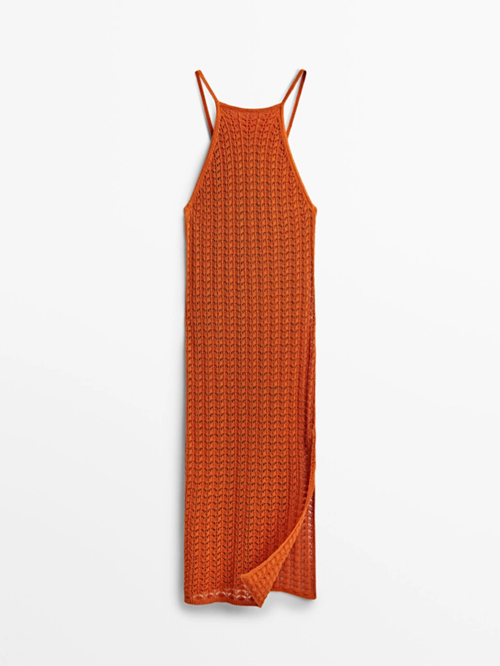 massimo dutti crochet dress Ruffled Midi Massimo Dutti Crochet Lace Floral