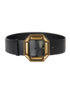 Etro Leather Buckled Belt In Black