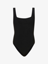 HUNZA G ONE-PIECE SWIMSUIT WITH SQUARE NECKLINE