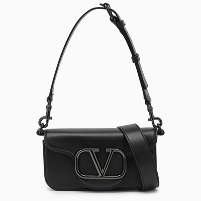 Valentino Garavani Black Mini Locò Crossbody Bag With Chain