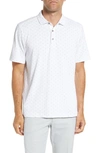 Cutter & Buck Virtue Tile Drytec Performance Polo In White