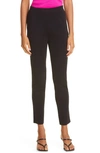 Misook Plus Size Straight-leg Knit Pull-on Pants In Black
