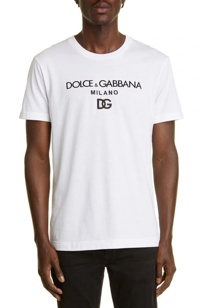 Dolce & Gabbana White Cotton T-shirt