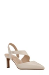 Calvin Klein Larin Pump In Medium Natural Leather