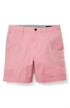 Bonobos Stretch Washed Chino Shorts In Pink Dolphins