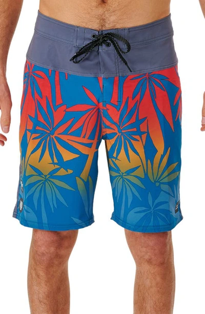 Rip Curl Mirage Double Mason Barrel Killa Board Shorts In Ocean