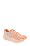 Hoka Rincon 3 Running Shoe In Shell Coral / Peach Parfait