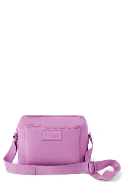 Dagne Dover Micah Water Resistant Crossbody Bag In Violet