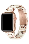 THE POSH TECH THE POSH TECH CLAIRE RESIN LINK APPLE WATCH® WATCHBAND