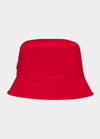 Prada Reversible Nylon Hat In Red