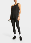 Alo Yoga Airlift High-rise 7/8 Leggings In Magenta Crush