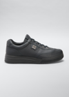 Givenchy G4 Brand-plaque Leather Low-top Trainers In Black