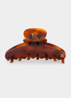 Alexandre De Paris Medium Timeless Hair Jaw Clip In Tortoise