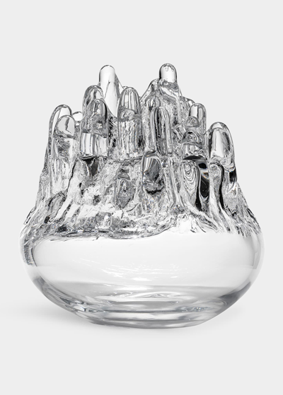 Kosta Boda Polar Large Glass Sculpture In Clear