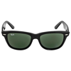 Ray Ban Original Wayfarer Classic Green G-15 Unisex Sunglasses Rb2140 901 54 In Green