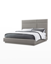 Interlude Home Quadrant King Bed In Granite