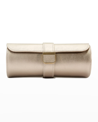 WOLF PALERMO DOUBLE WATCH ROLL & JEWELRY POUCH