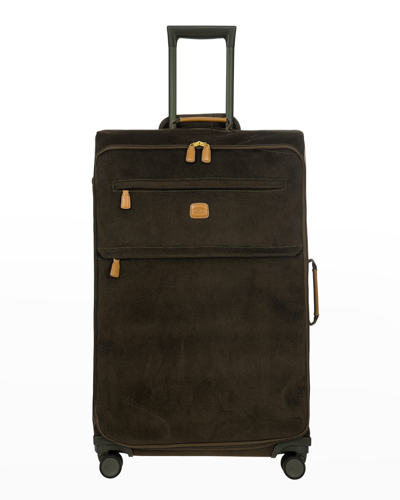 Bric's Life Tropea 30" Spinner Luggage In Olive