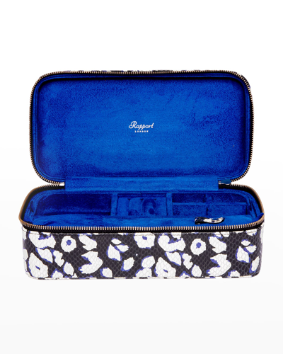 Rapport Sloane Jewelry Zip-up Case In Ocean