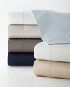 Polo Ralph Lauren Organic Sateen King Flat Sheet In Light Blue