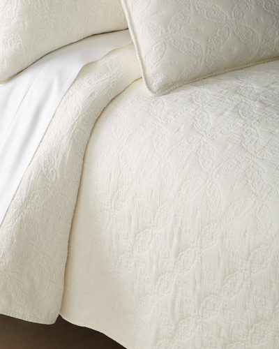 Tl At Home Adley Full/queen Coverlet In Ivory