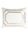Lili Alessandra King Soho Sham In Straw